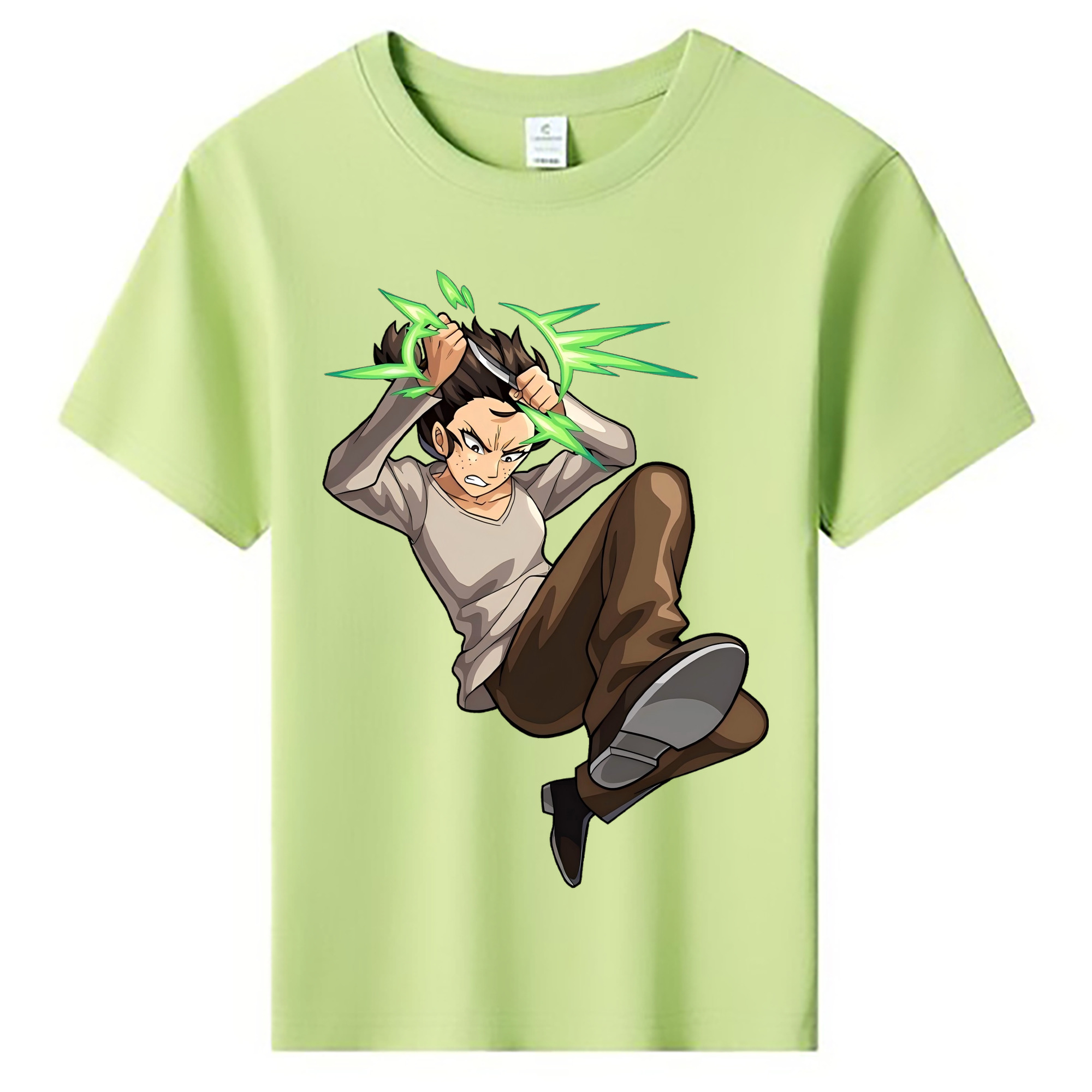 （画像用） 進撃の巨人 Attack on Titan 綿100％キッズTシャツ（フロントプリント）